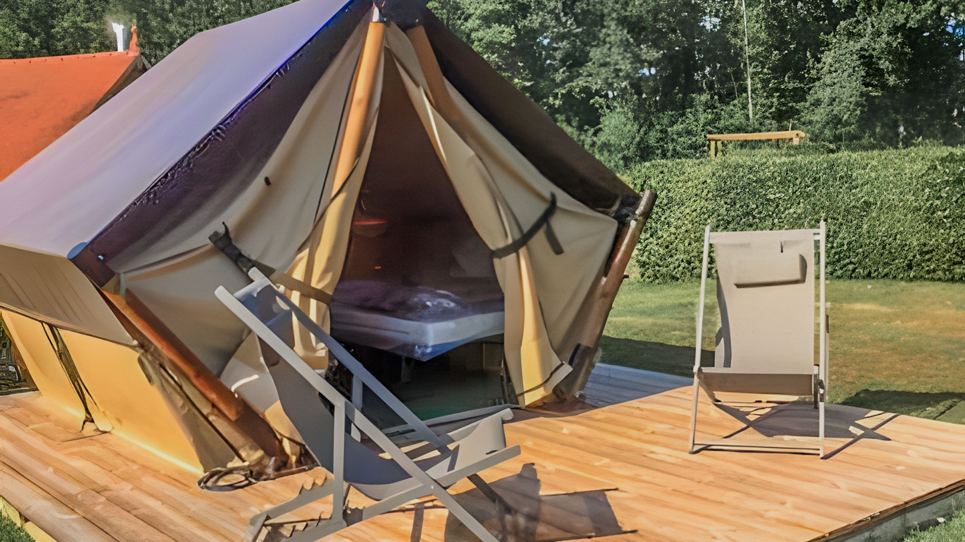 rental near chateauroux tente